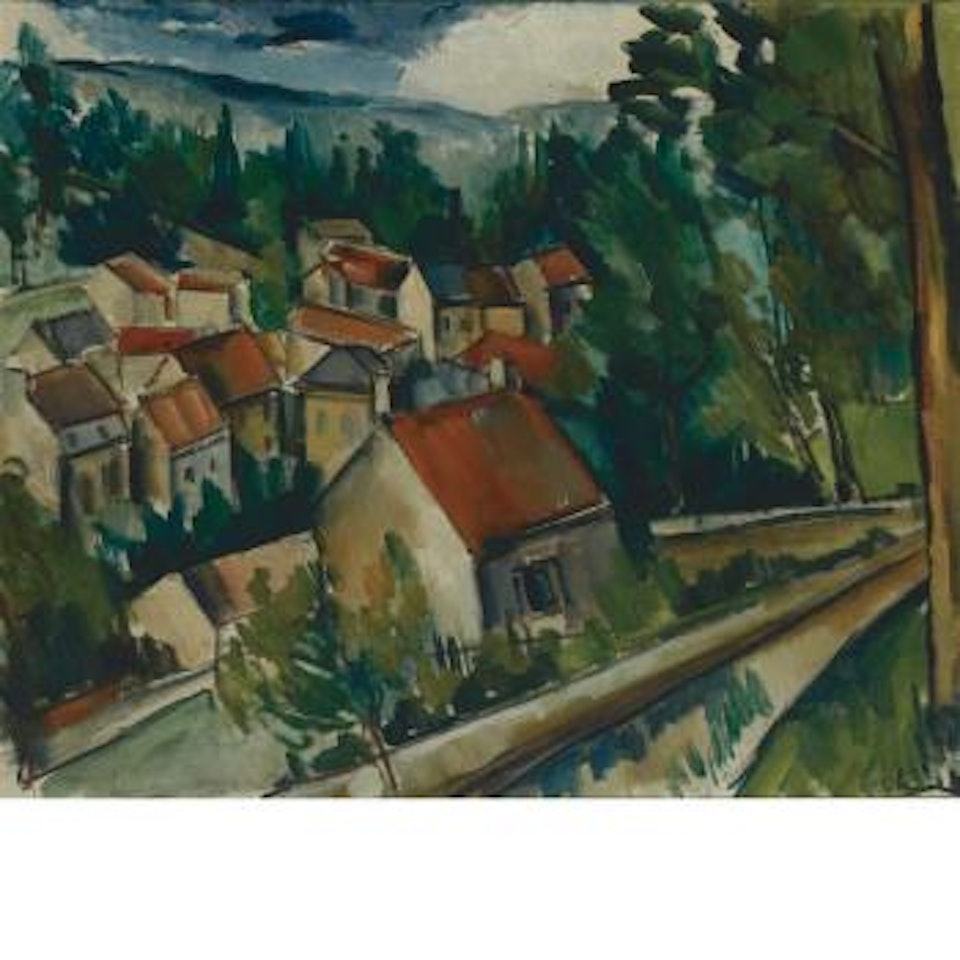 Village in Normandy by Maurice de Vlaminck