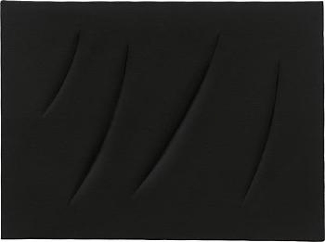 Concetto spaziale, Attese by Lucio Fontana