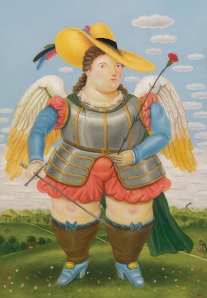 Arcangel San Miguel by Fernando Botero