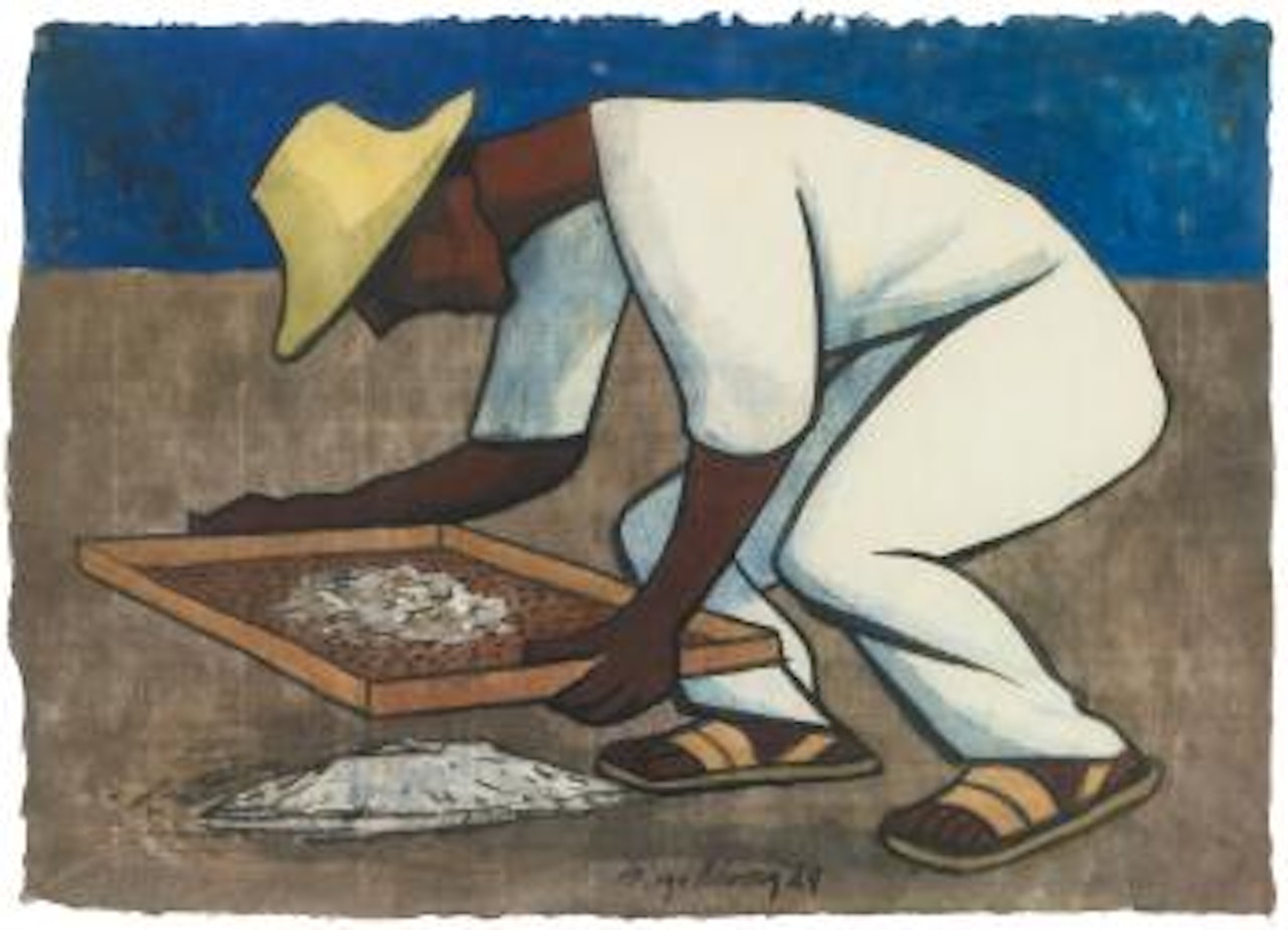 Refinador De Arena by Diego Rivera