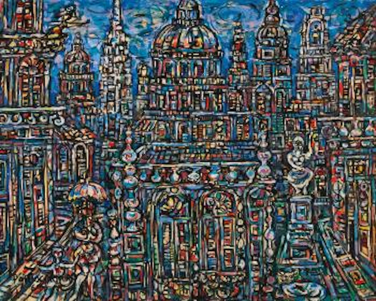 Paisaje De La Habana by René Portocarrero