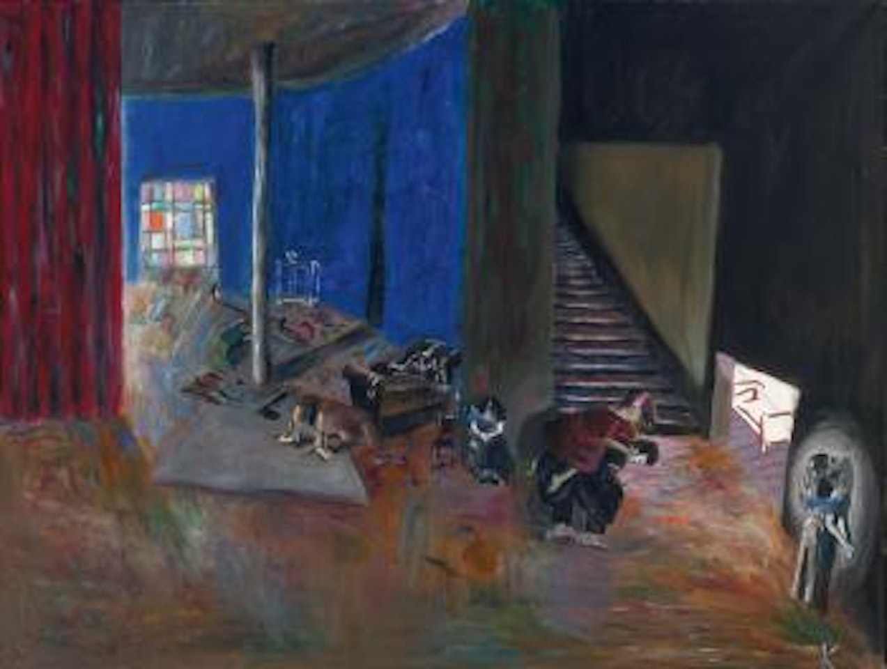 Blau Bart (Bluebeard) by Guillermo Kuitca