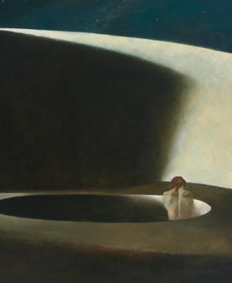 Figure In The Room by Julio Larraz