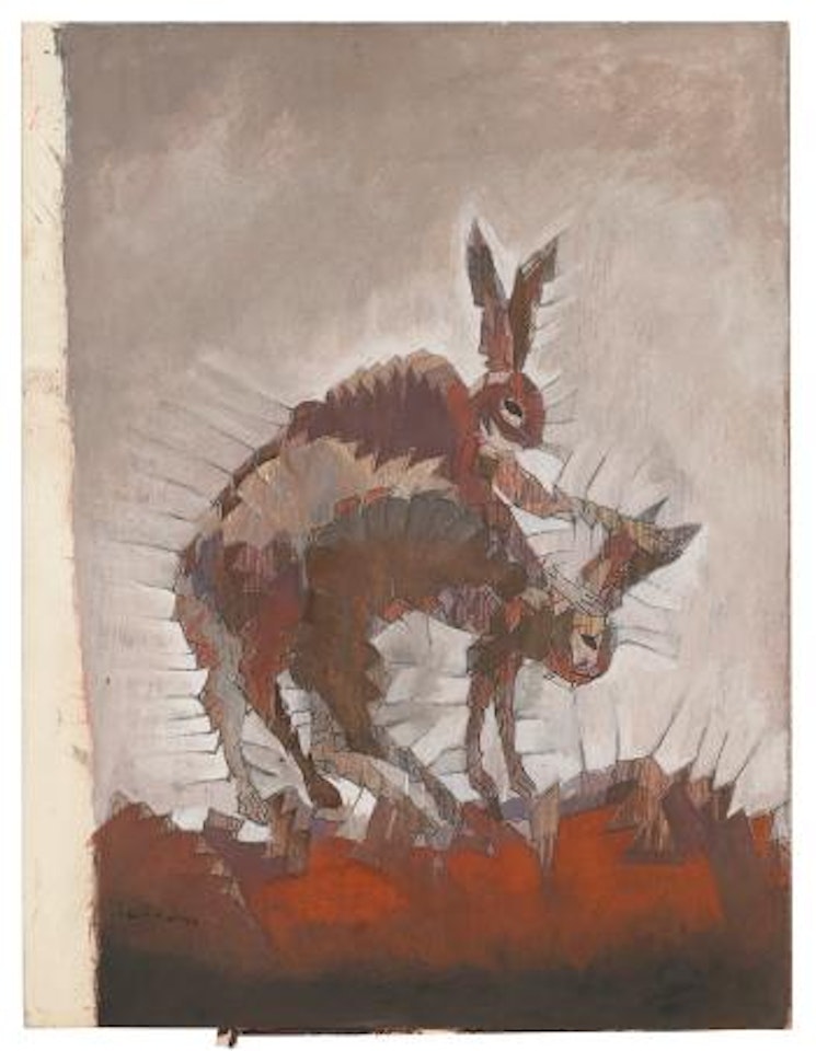 Dos Conejos by Francisco Toledo