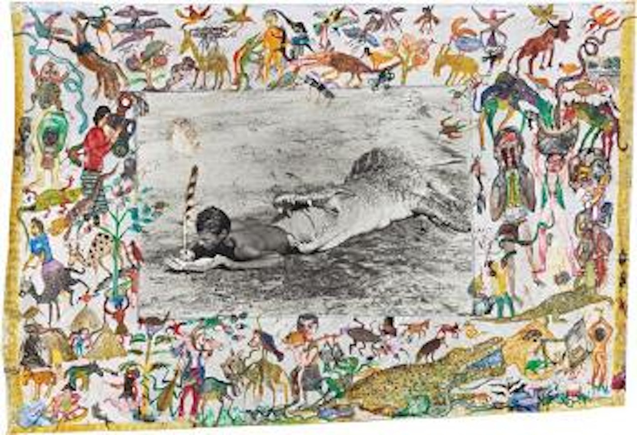 I'll Write Whenever I Can, Koobi Fora, Lake Rudolf, Kenya by Peter Beard