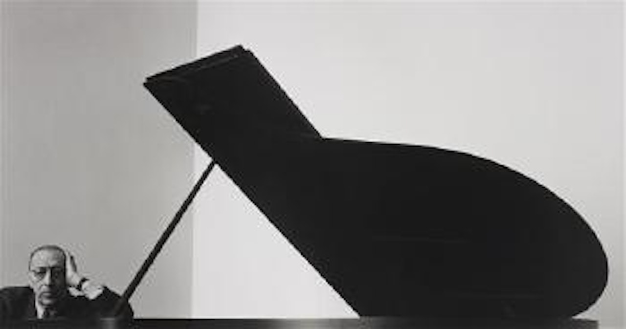 Igor Stravinsky, New York City by Arnold Newman