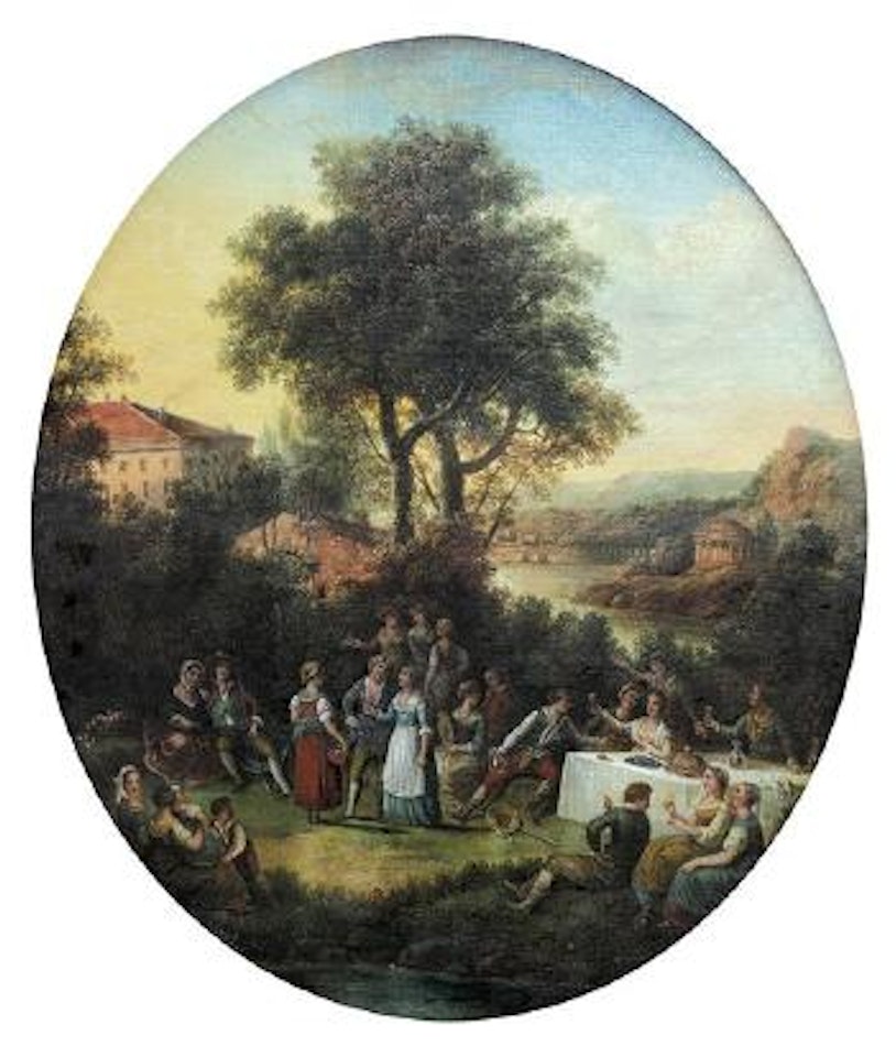 Wir feiern den Wein (Celebrating the wine) by Christian Wilhelm Ernst Dietrich