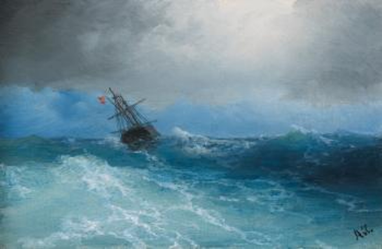 Gathering Storm by Ivan Konstantinovich Aivazovsky