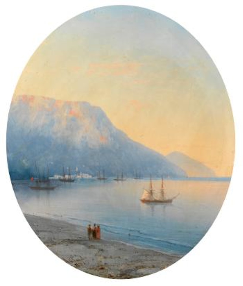 View Of Yalta by Ivan Konstantinovich Aivazovsky