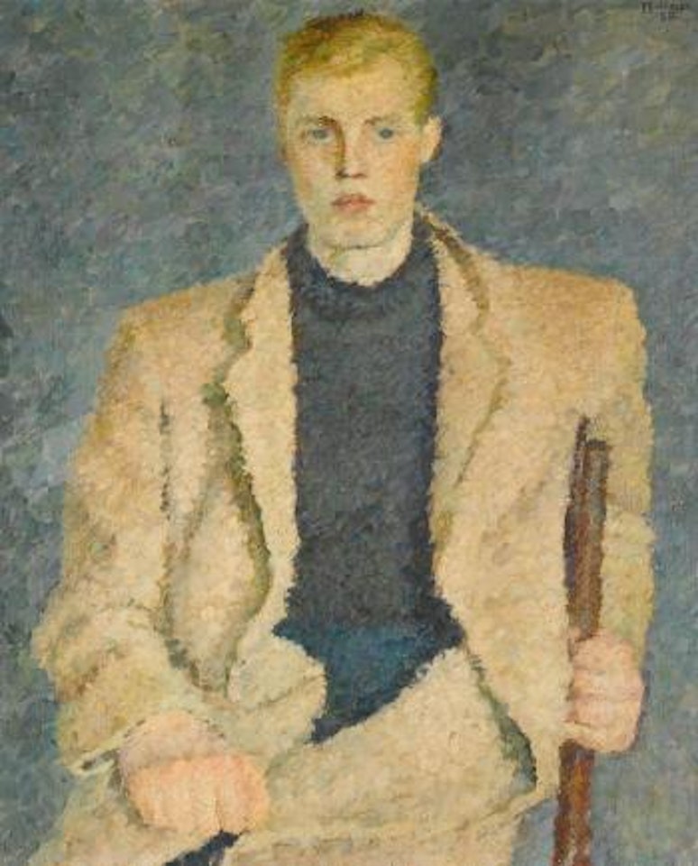 Portrait Of The Student A.yudin by Vladimir Weisberg