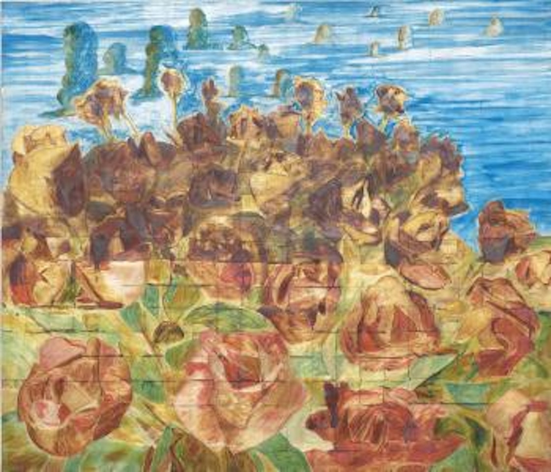 Untitled (Roses) by Francesco Clemente