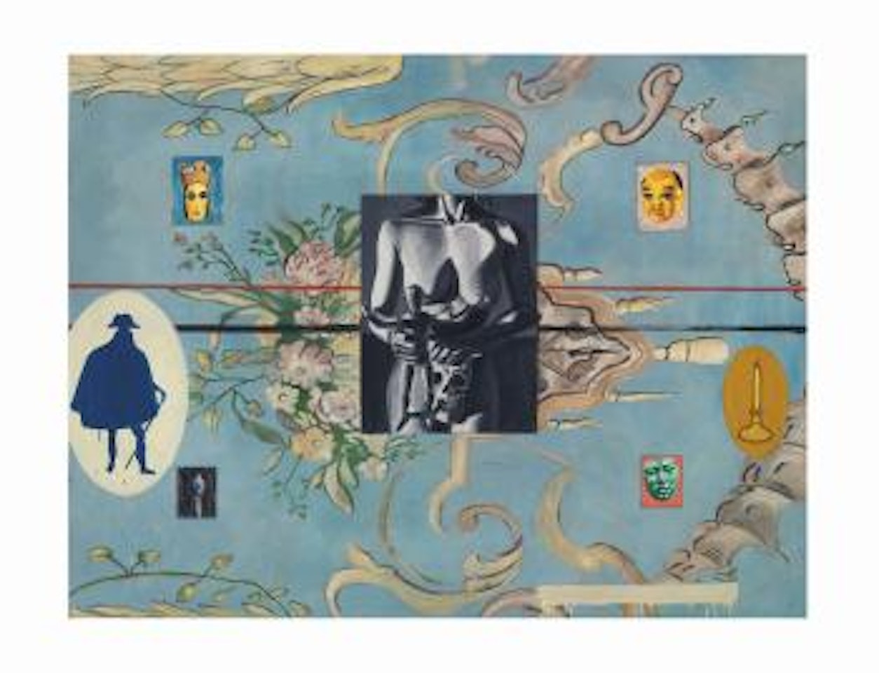 To The Pub by David Salle