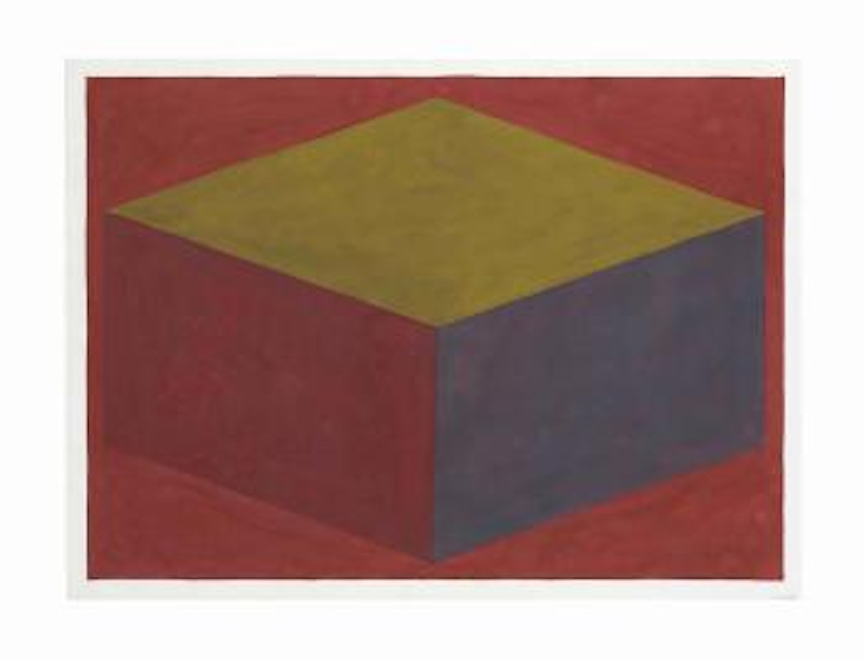 Form Derived from a Cubic Rectangle by Sol LeWitt