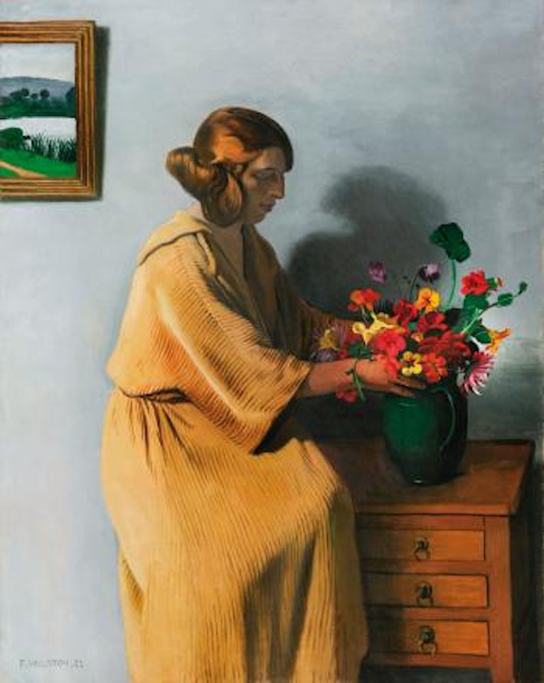 Le Bouquet by Félix Vallotton