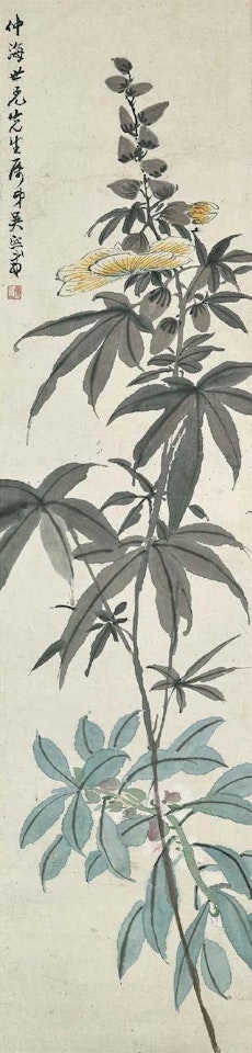 Flowers by Wu Xizai