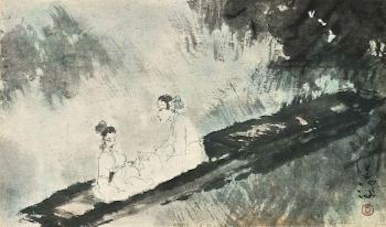 Boating by Yang Shanshen