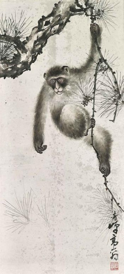 Monkey by Gao Qifeng