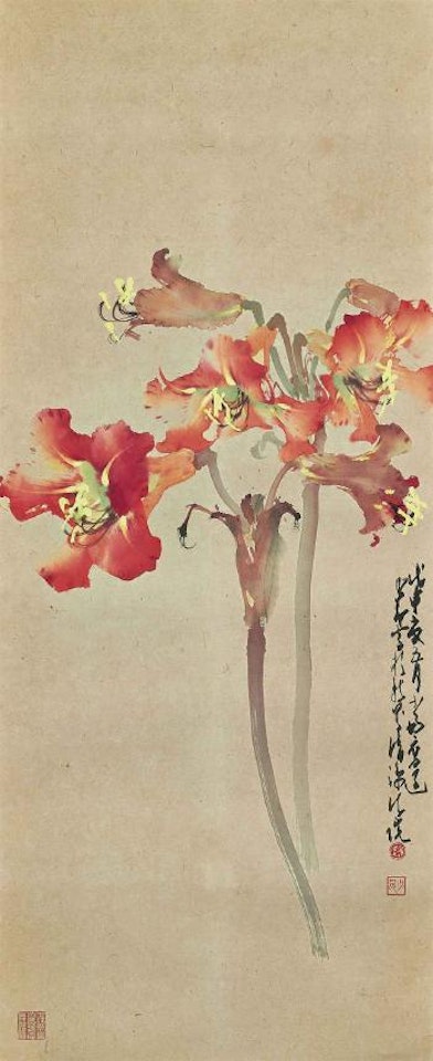 Canna Lily by Zhao Shao'ang