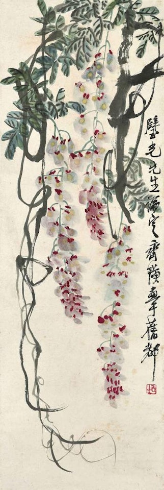 Wisteria by Qi Baishi