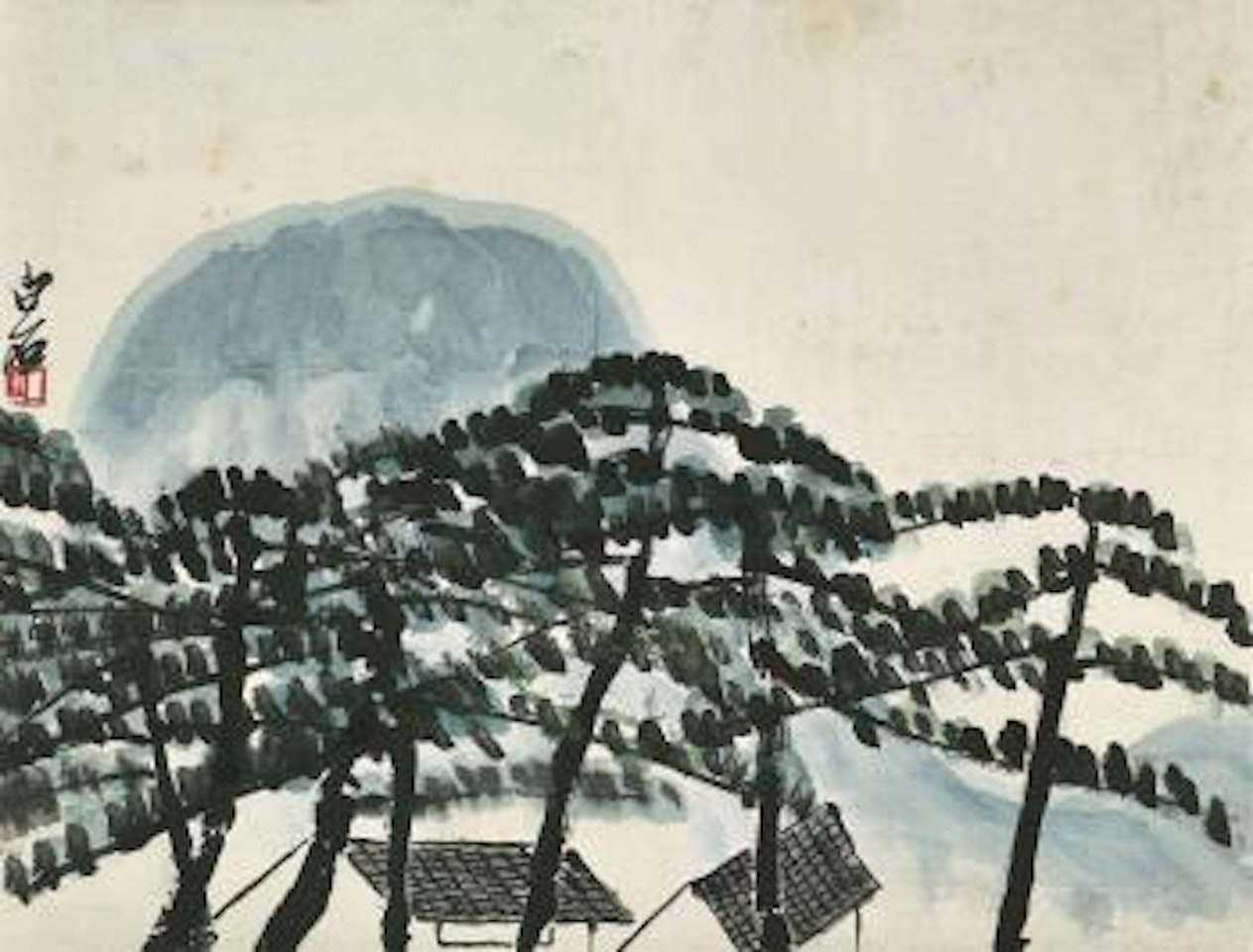 Countryside by Qi Baishi