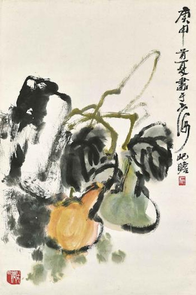 Gourds by Zhu Qizhan