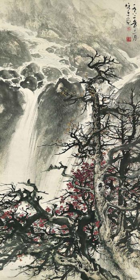 Landscape by Li Xiongcai