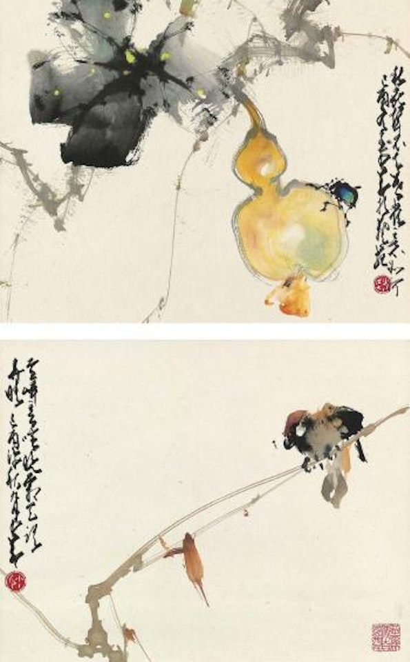 Winter Scenes by Zhao Shao'ang