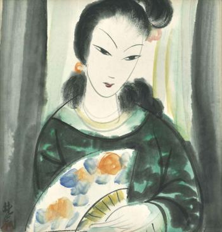 Lady by Lin Fengmian