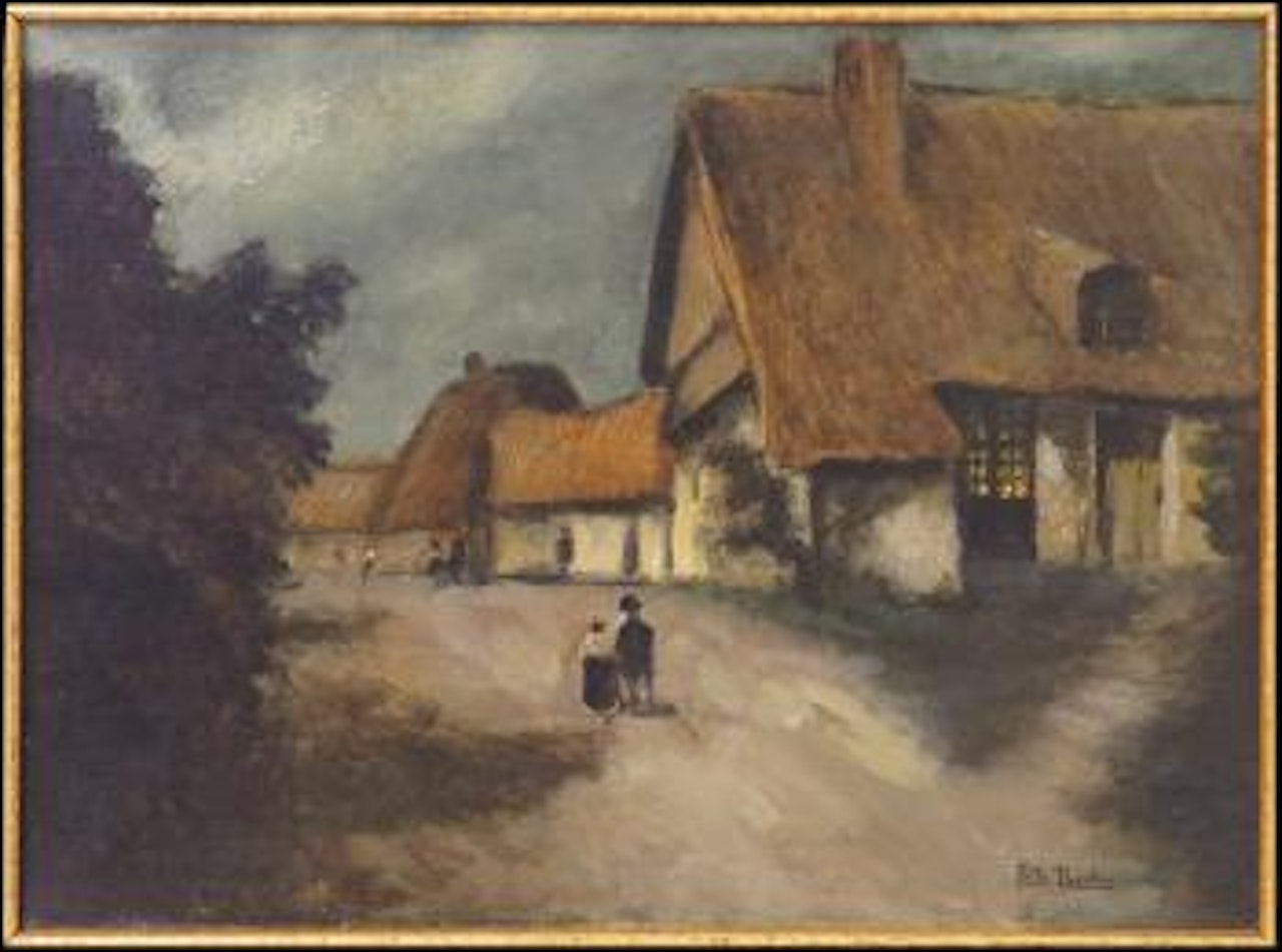 Clair du lune by Fritz Thaulow