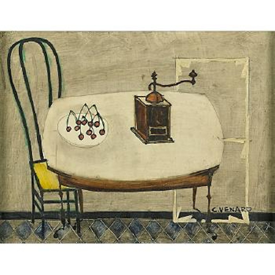 Interior-nature mort by Claude Venard