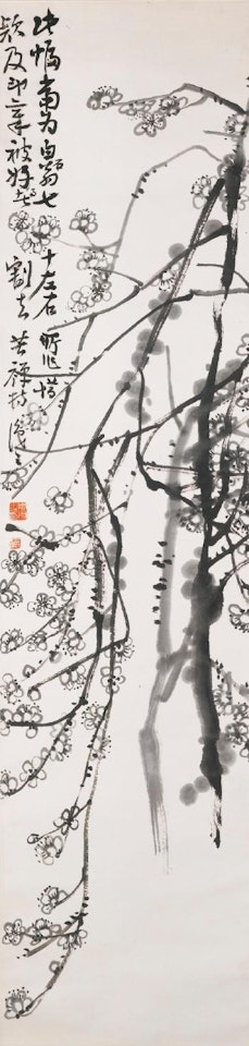 Prunus branches by Qi Baishi
