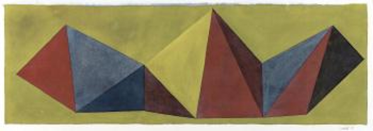 Pyramids by Sol LeWitt