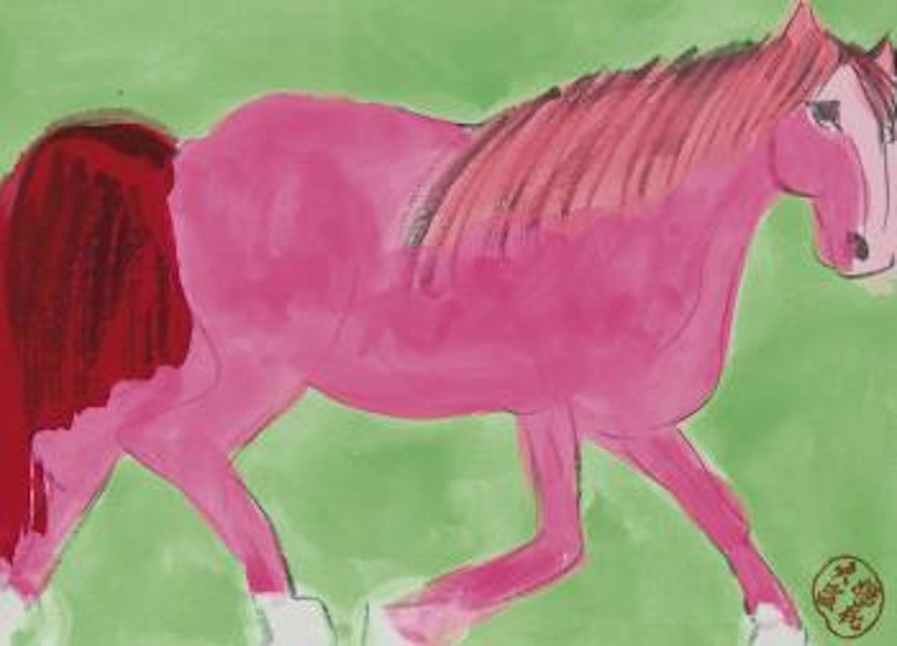 Horse by Walasse Ting
