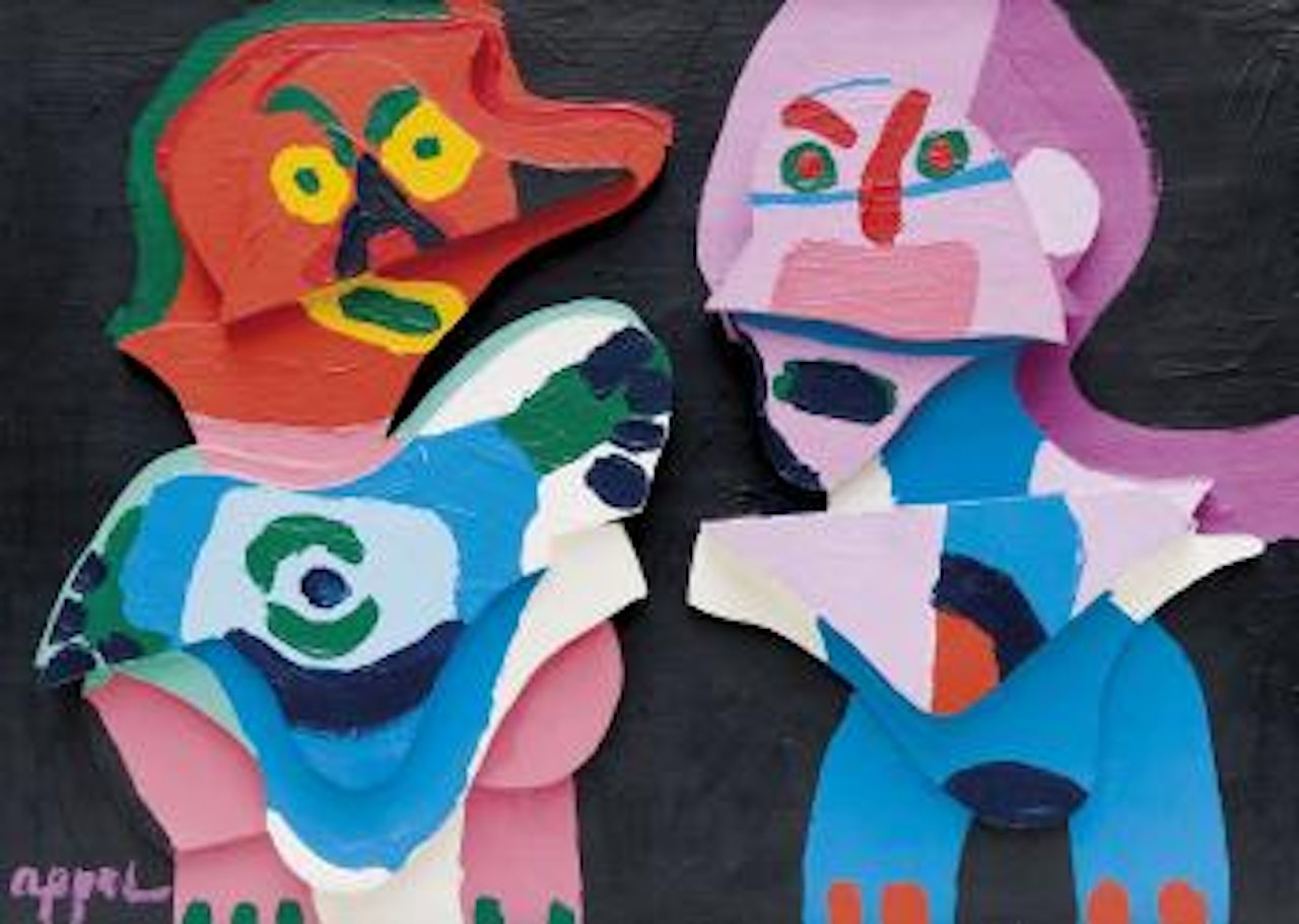Close together by Karel Appel