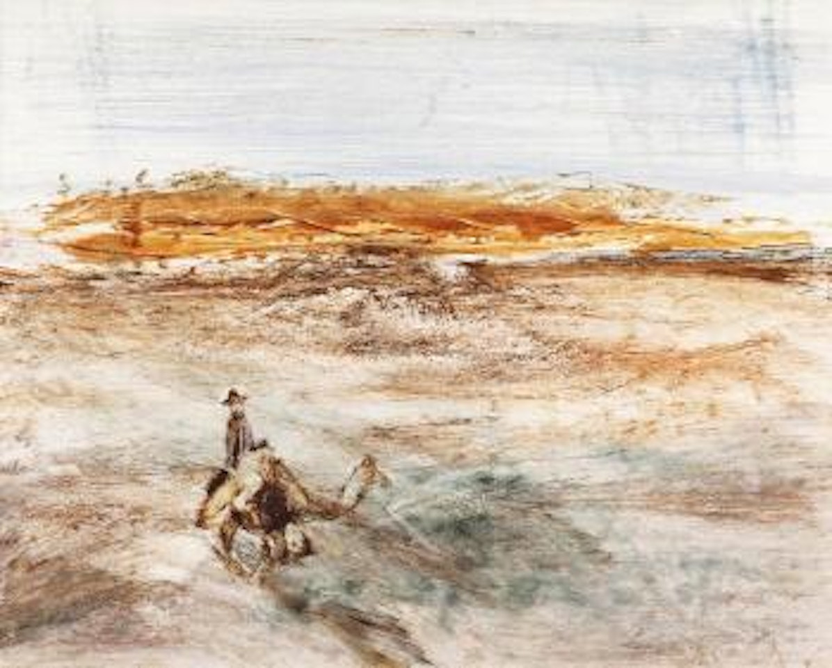 Camel & rider by Sidney Nolan