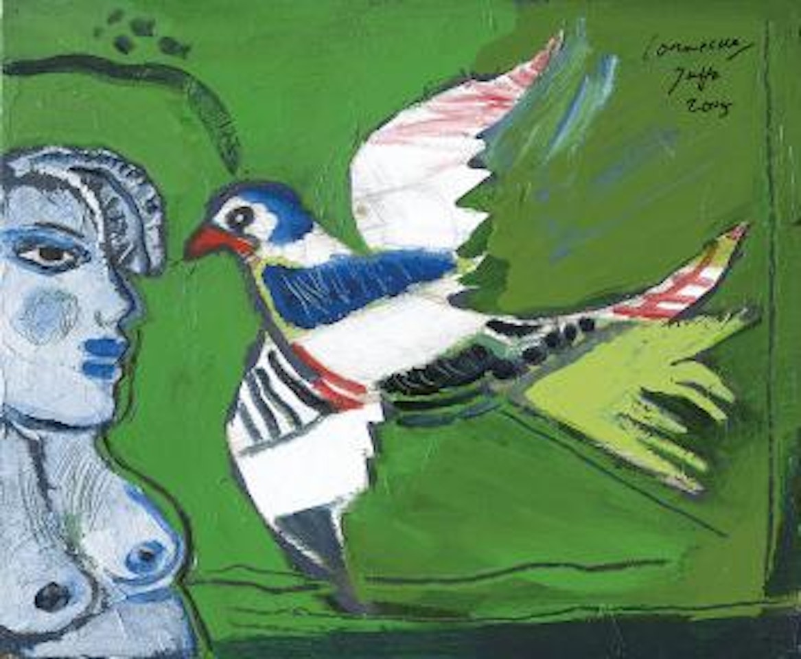 L'oiseau annonciateur by Corneille