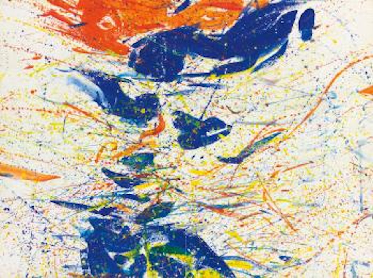 Untitled by Sam Francis