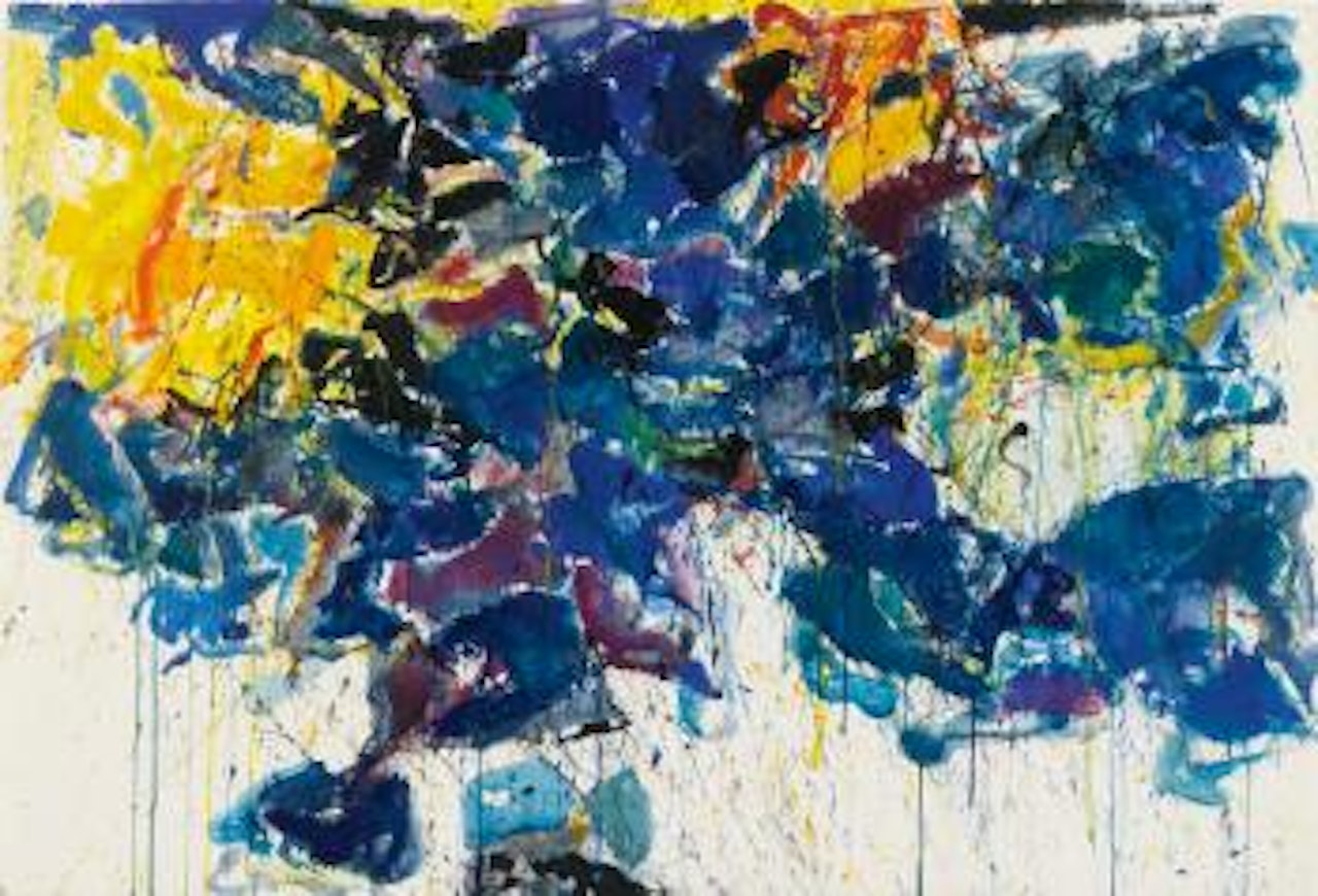 Symphony In Blue by Sam Francis
