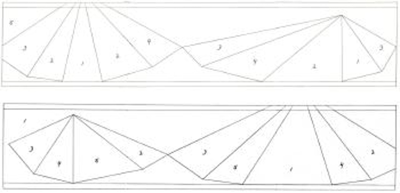 Wall Drawing No. 515 by Sol LeWitt