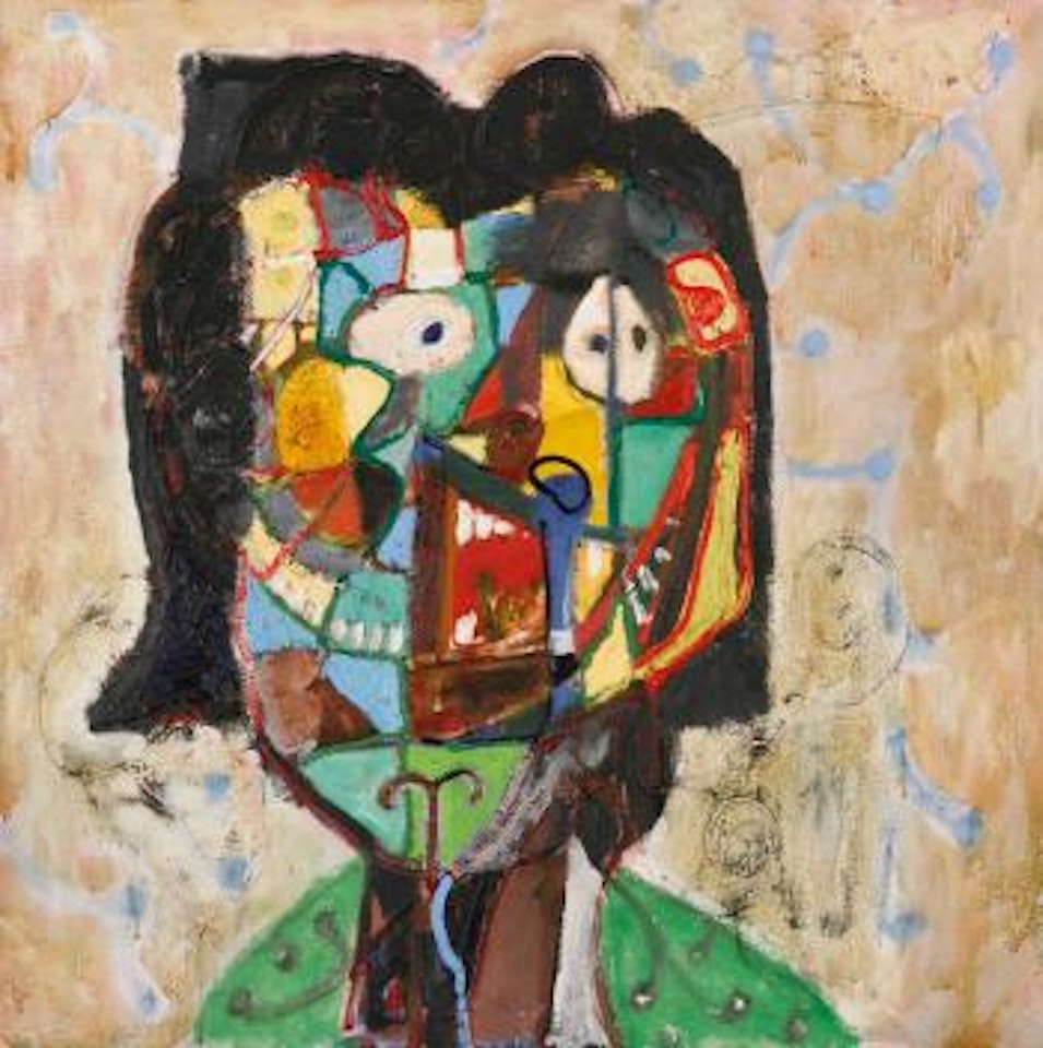 Girl With Pixie by George Condo