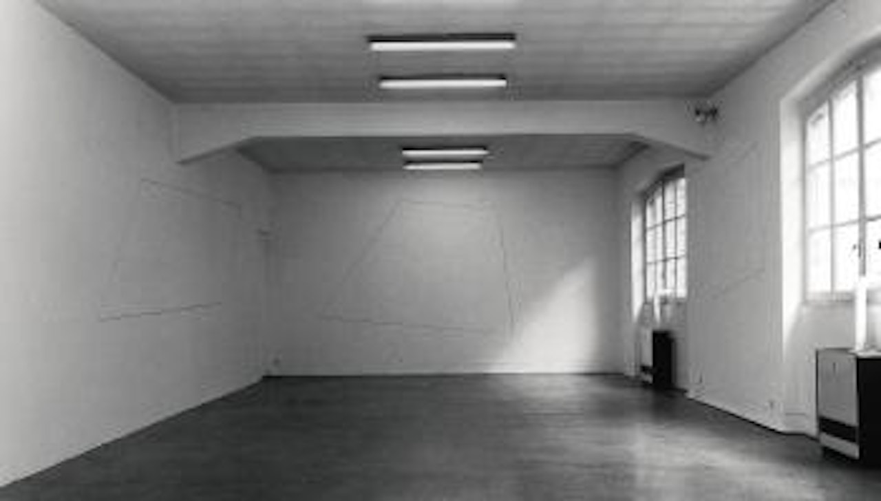 Wall Drawing #237: The Location Of a Trapezoid by Sol LeWitt