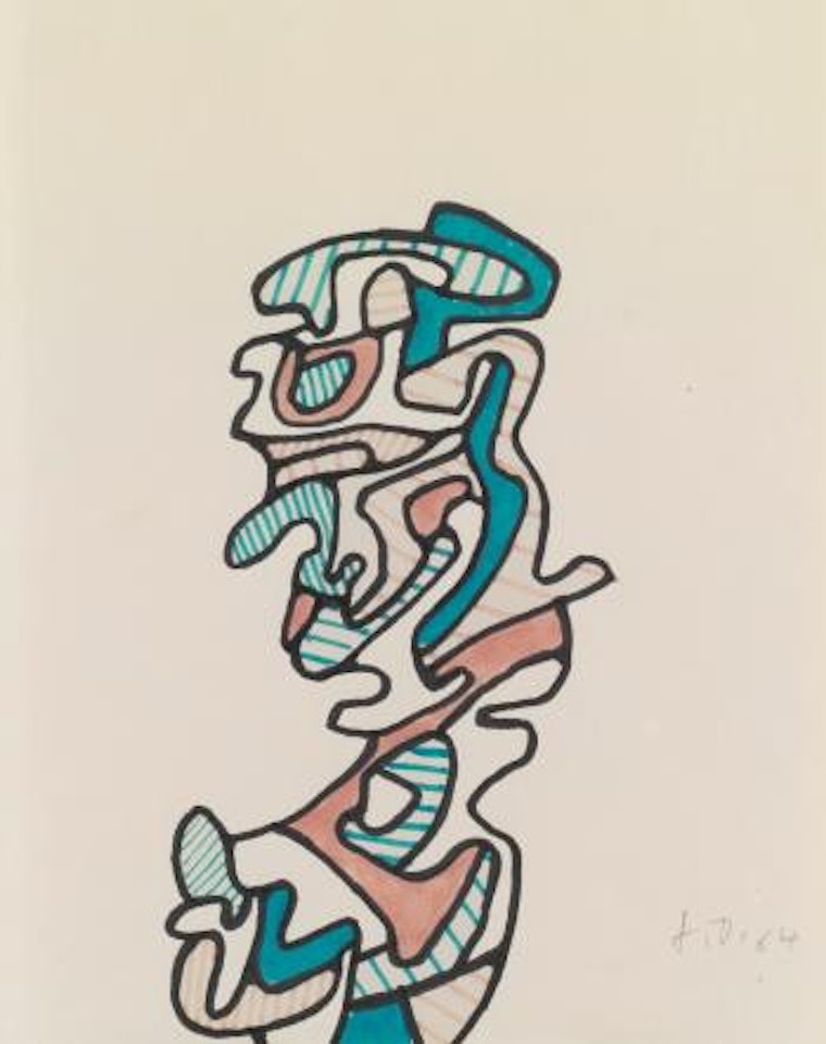Personnage VII by Jean Dubuffet