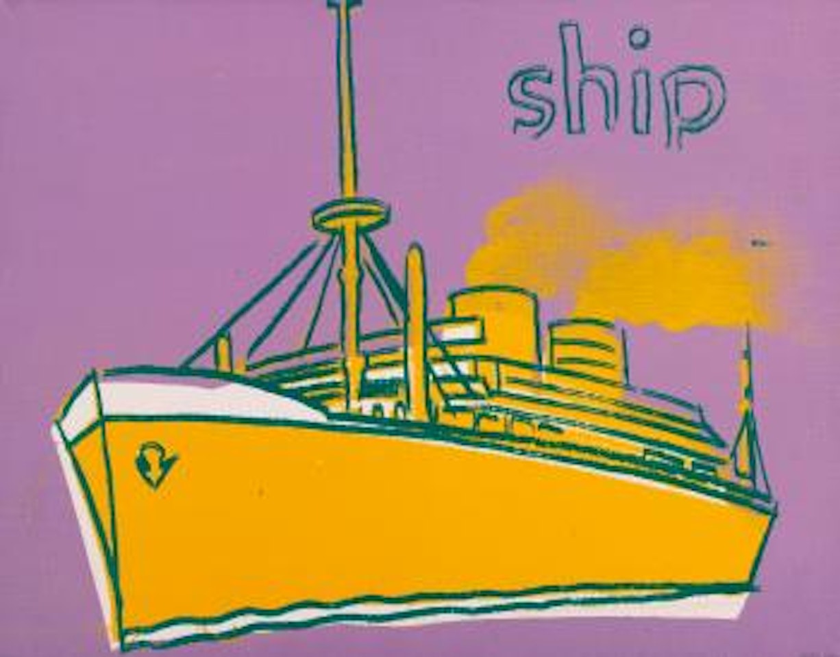 Ship by Andy Warhol