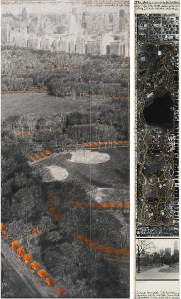 The Gates (Project For Central Park) by Christo