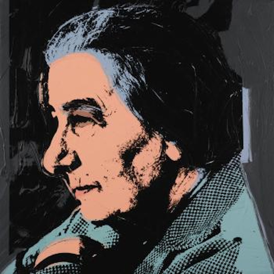 Portrait Of Golda Meir by Andy Warhol