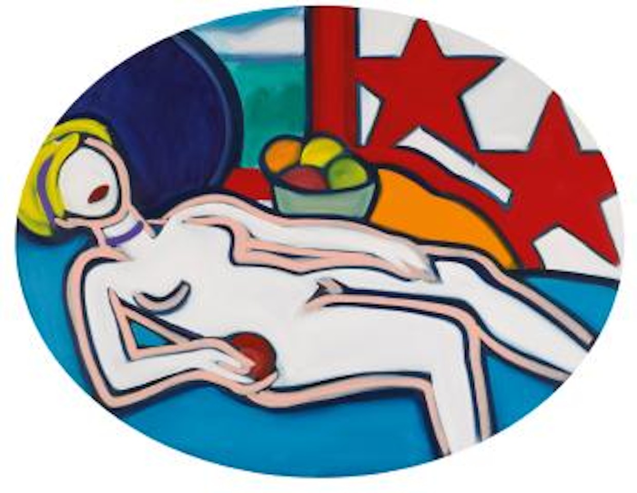 From Little Great American Nude No. 22 by Tom Wesselmann