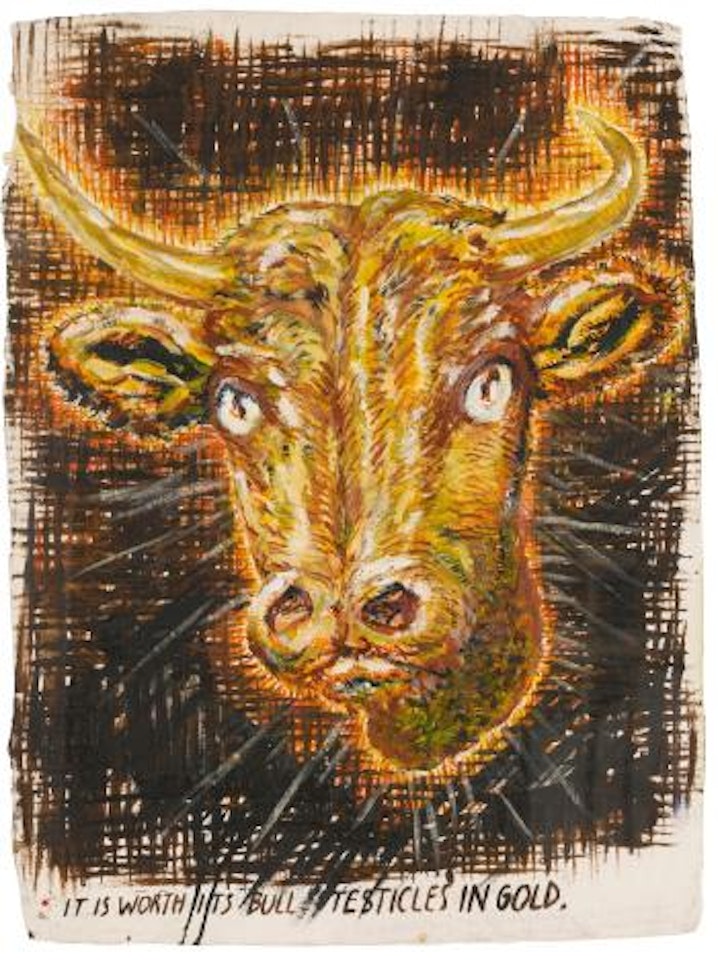 No Title (It Is Worth) by Raymond Pettibon
