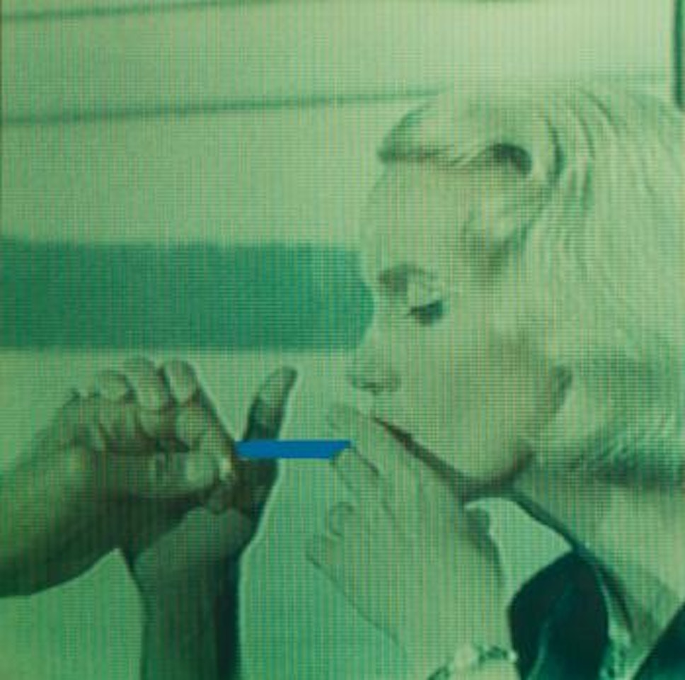 Blue Cigarette (Hope) by John Baldessari