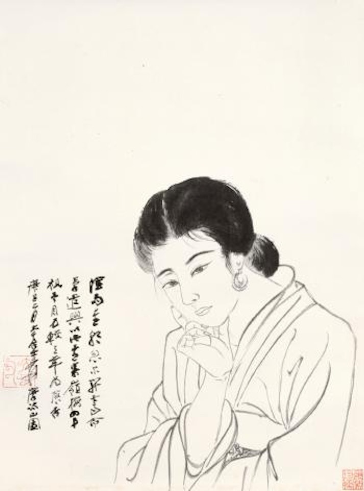 Musing by Zhang Daqian
