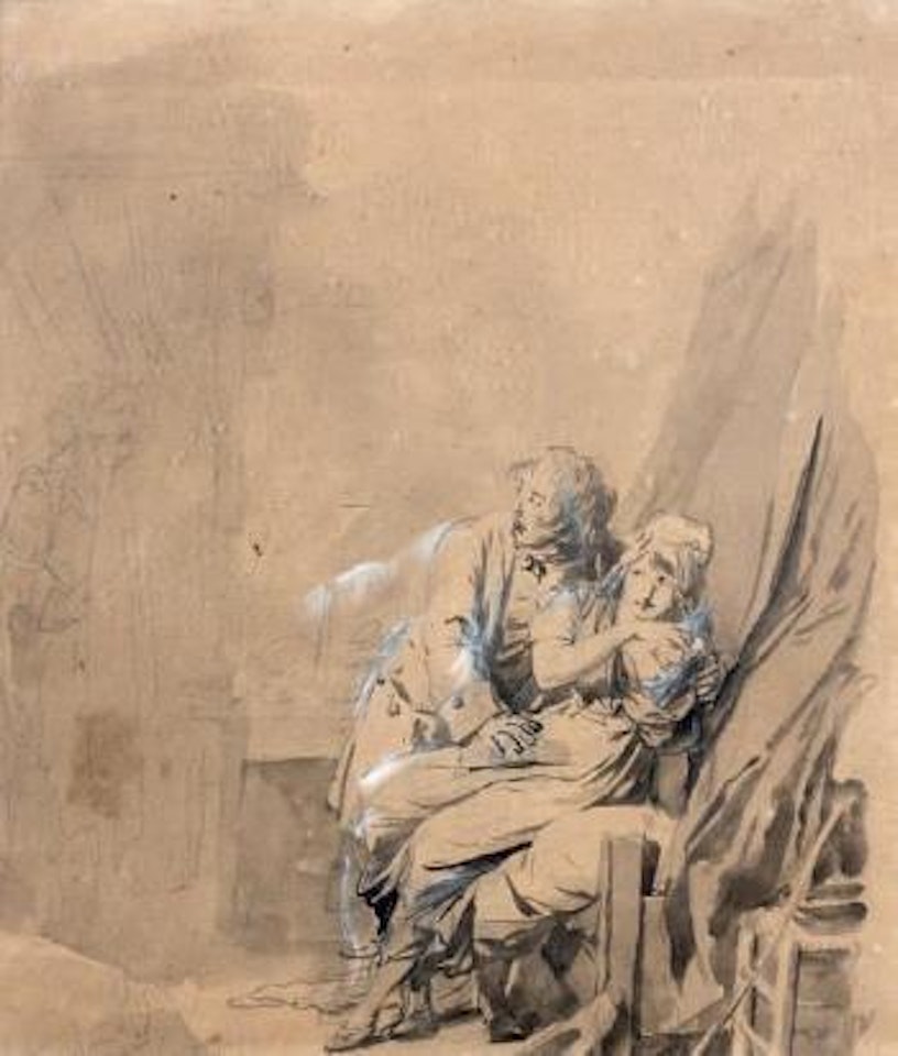 Scène révolutionnaire by Louis-Leopold Boilly
